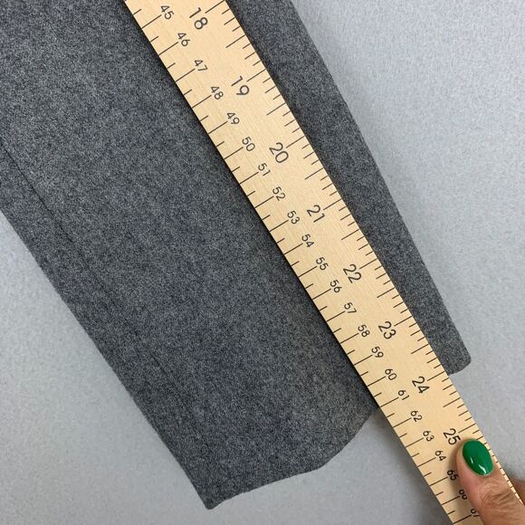 J.Crew 100% Wool Gray Blazer Size 4 Gold Buttons Classiccore Workwear Jacket - Picture 7 of 9